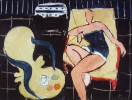 Dancer on Black Background, 1942 | Matisse