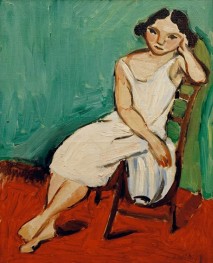 Girl Seated, c.1909 | Matisse