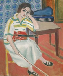 Woman with Violin, c.1921 | Matisse