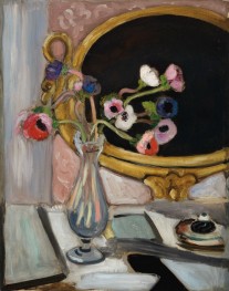 Anemones with Black Mirror, 1919 | Matisse