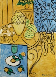 Yellow and Blue Interior, 1946 | Matisse