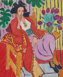 Odalisque in Red Coat, 1937 | Matisse