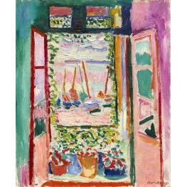 Offenes Fenster, Collioure - Matisse