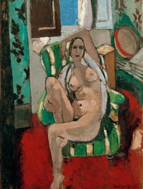 Nude with a Tambourine, 1926 | Matisse | Giclée Canvas Print