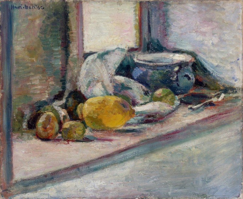 Blue Pot and Lemon, 1897 | Matisse | Giclée Canvas Print