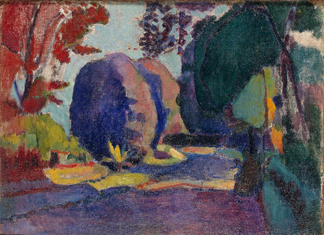 The Luxembourg Gardens, c.1901 | Matisse | Giclée Canvas Print
