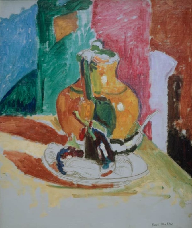 Yellow Earthenware Pitcher from Provence, 1905 | Matisse | Giclée Canvas Print