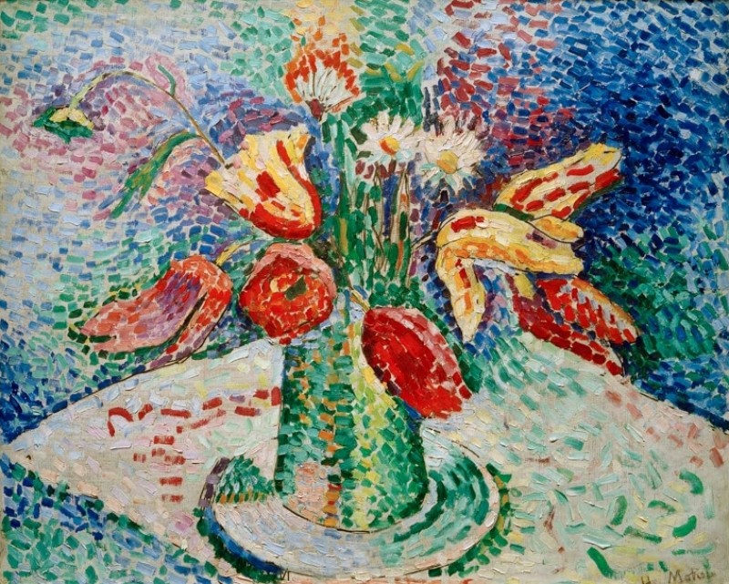 Parrot Tulips II, 1905 | Matisse | Giclée Canvas Print