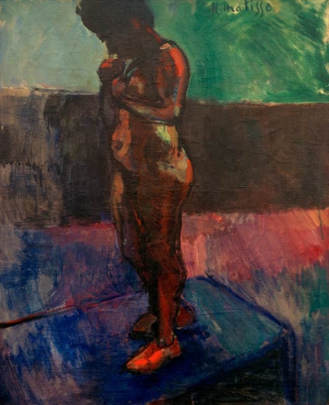 Standing Nude with Red Shoes, 1900 | Matisse | Giclée Canvas Print