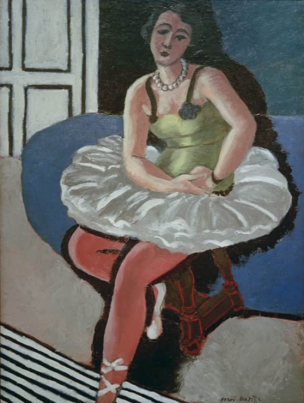 Ballerina on a Stool, 1927 | Matisse | Giclée Canvas Print