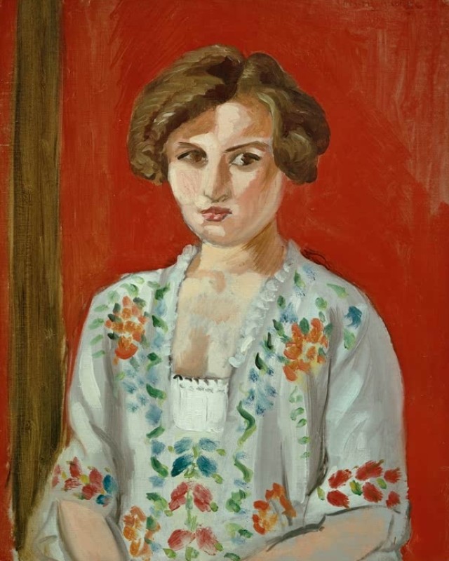The Bulgarian Blouse, 1920 | Matisse | Giclée Canvas Print