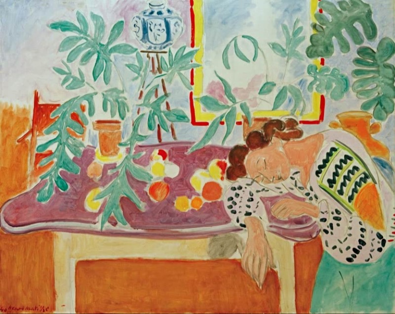 Still Life With A Sleeping Woman, 1940 | Matisse | Giclée Canvas Print