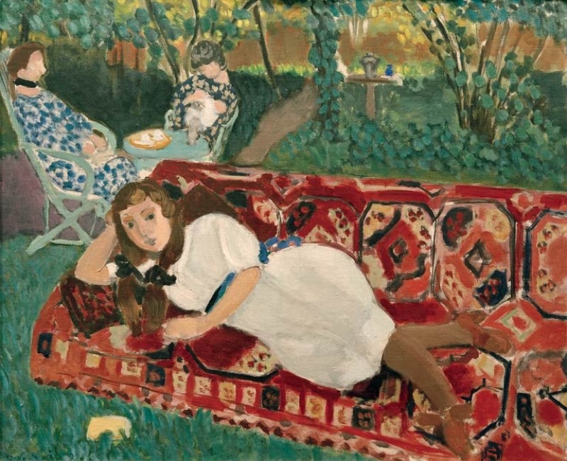 Young Girls in the Garden, 1919 | Matisse | Giclée Canvas Print