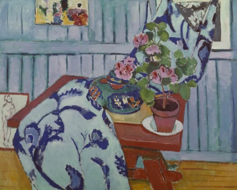 Still Life with Geraniums, 1910 | Matisse | Giclée Canvas Print