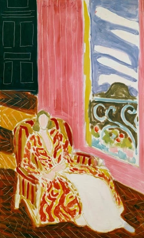 Woman By The Window, Or The Black Door, 1942 | Matisse | Giclée Canvas Print