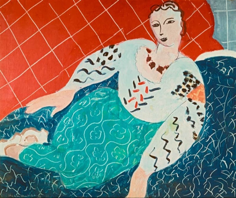 The Romanian (Persian) Blouse, 1937 | Matisse | Giclée Canvas Print