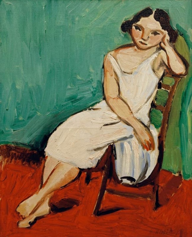 Girl Seated, c.1909 | Matisse | Giclée Canvas Print