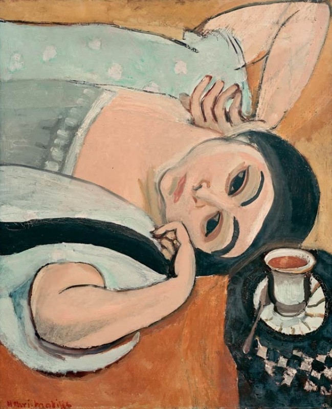 Laurette with a Cup of Coffee, 1917 | Matisse | Giclée Canvas Print