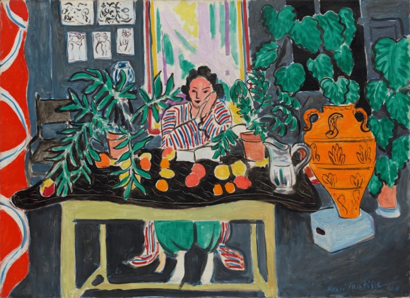 Interior with an Etruscan Vase, 1940 | Matisse | Giclée Canvas Print
