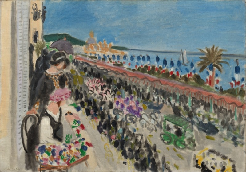 Festival of Flowers, Nice, 1923 | Matisse | Giclée Canvas Print