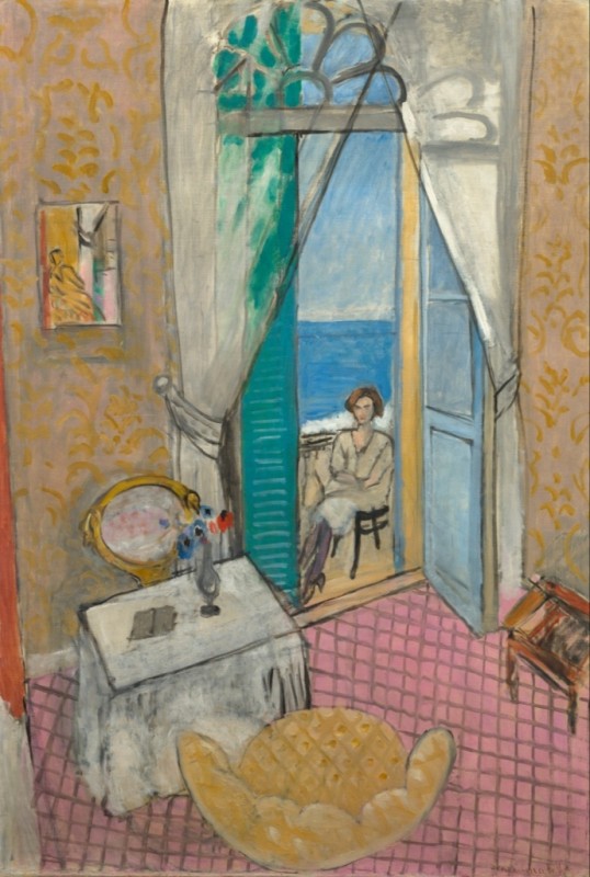 Interior at Nice, 1919-1920 | Matisse | Giclée Canvas Print