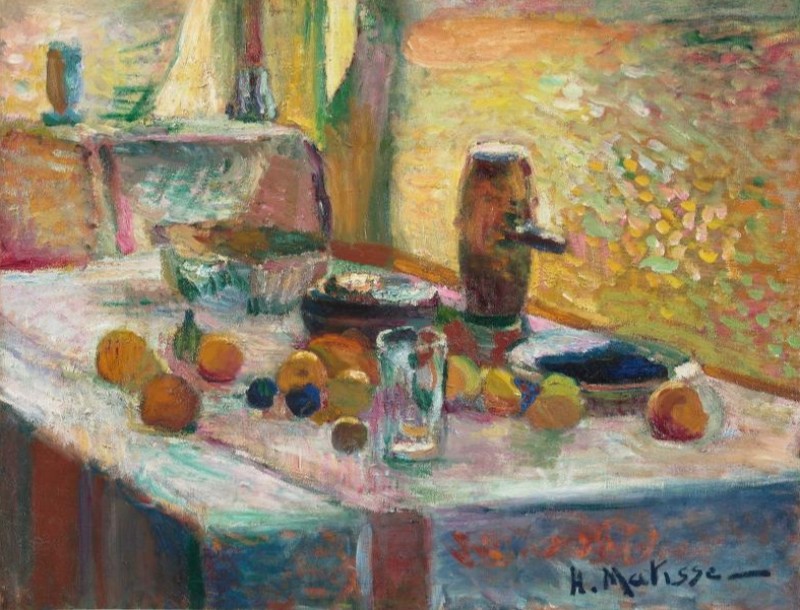 First Still Life with Orange, 1899 | Matisse | Giclée Canvas Print