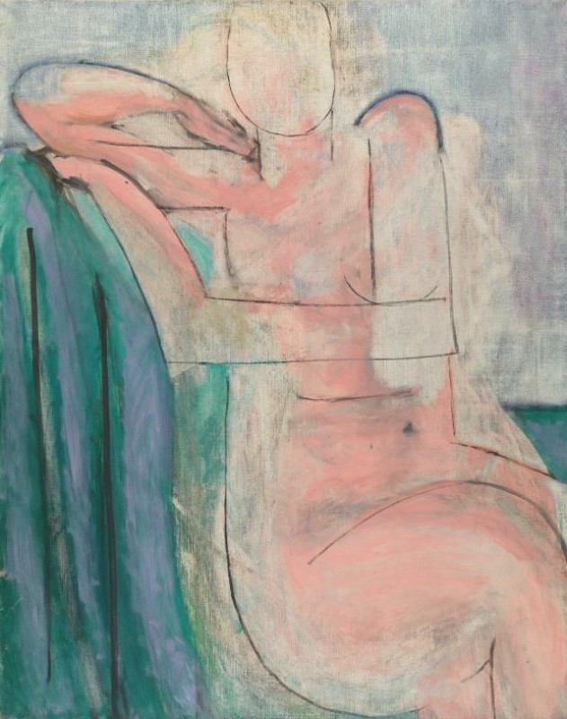 Pink Seated Nude, 1935-1936 | Matisse | Giclée Canvas Print