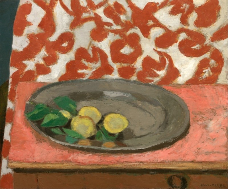 Lemons on a Pewter Plate, 1926 | Matisse | Giclée Canvas Print