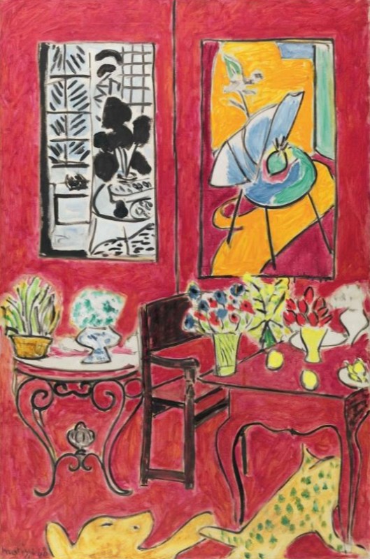 Large Red Interior, 1948 | Matisse | Giclée Canvas Print