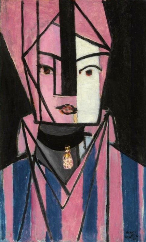 White and Pink Head, 1914 | Matisse | Giclée Canvas Print
