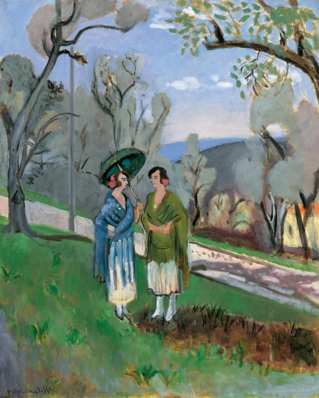 Conversation under the Olive Trees, 1921 | Matisse | Giclée Canvas Print