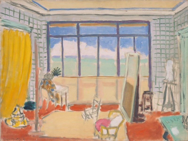 In the Studio in Nice, 1929 | Matisse | Giclée Canvas Print
