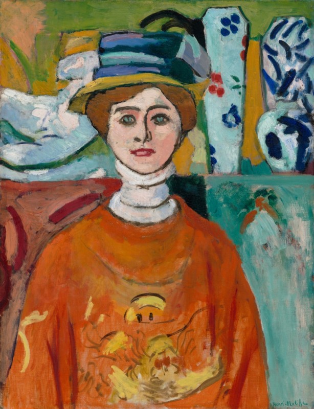 The Girl with Green Eyes, 1908 | Matisse | Giclée Canvas Print