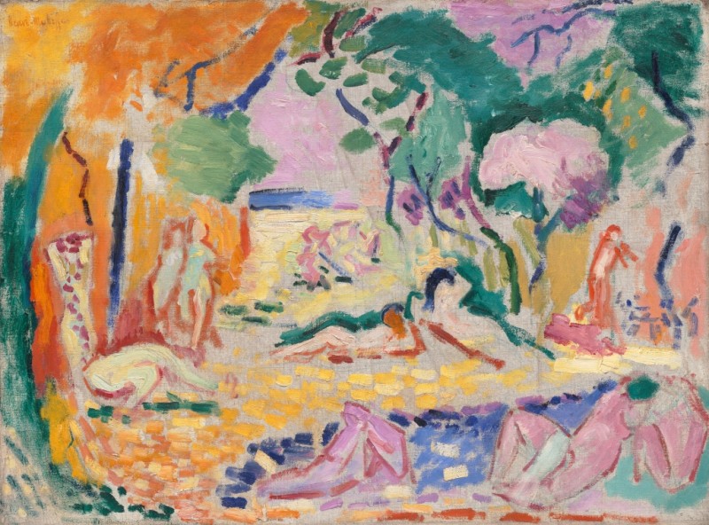 Sketch for 'The Joy of Life', 1905-1906 | Matisse | Giclée Canvas Print
