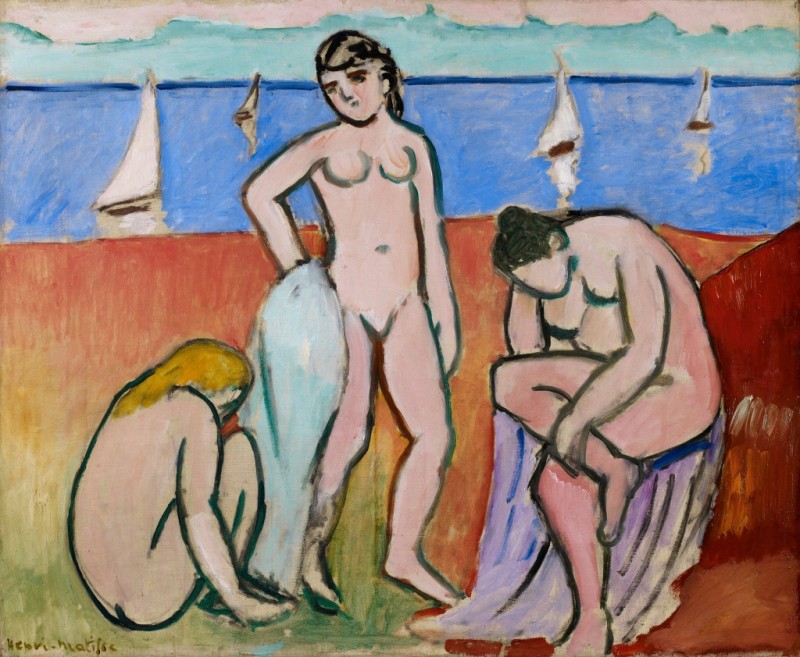 Three Bathers, 1907 | Matisse | Giclée Canvas Print