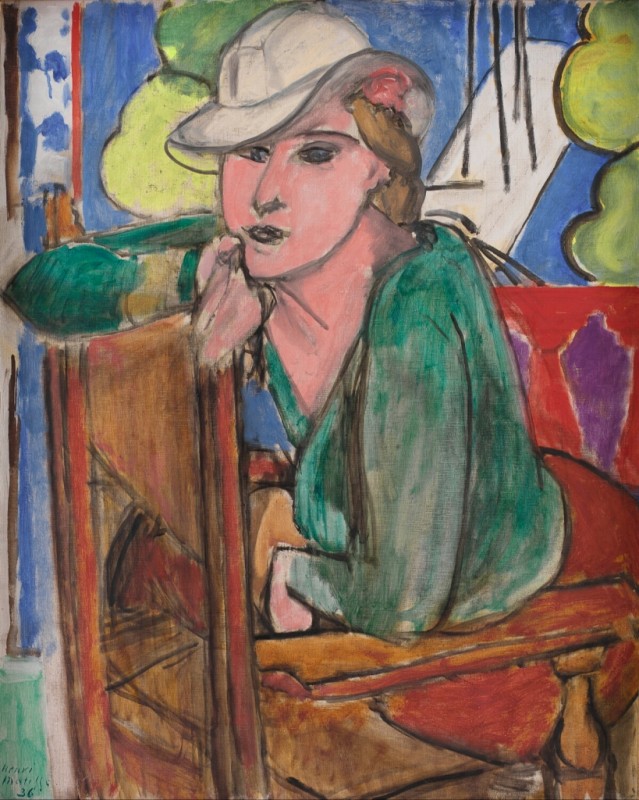 The Green Blouse, 1936 | Matisse | Giclée Canvas Print