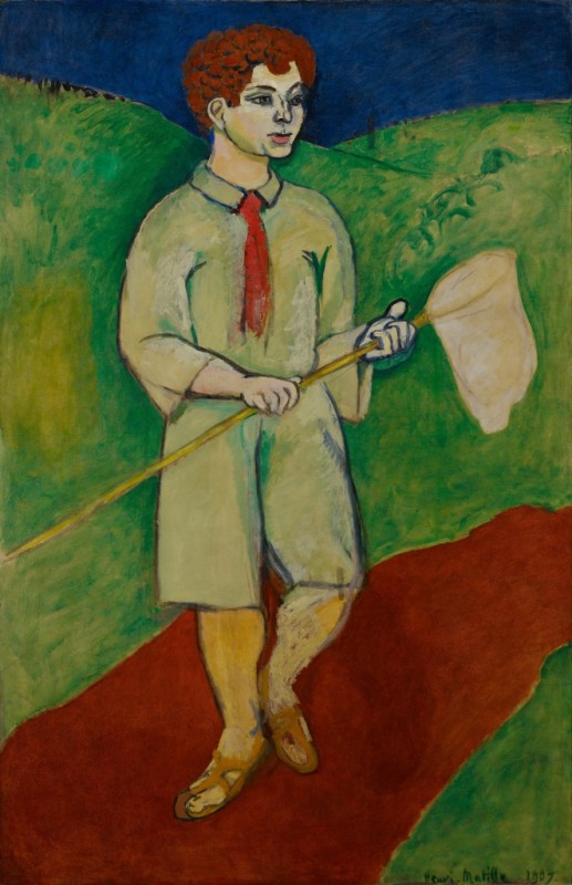 Boy With Butterfly Net, 1907 | Matisse | Giclée Canvas Print
