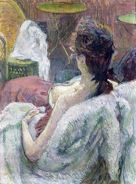 Das Modell ruht, 1889 | Toulouse-Lautrec