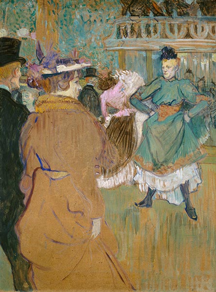 Quadrille im Moulin Rouge, 1892 | Toulouse-Lautrec