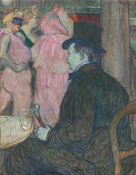Maxime Dethomas, 1896 | Toulouse-Lautrec