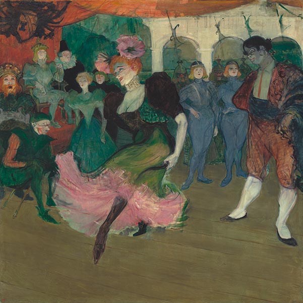 Marcelle Lender beim Bolero im Chilperic, c.1895/96 | Toulouse-Lautrec