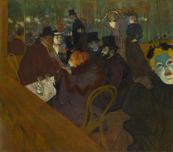 At the Moulin Rouge, c.1892/95 | Toulouse-Lautrec | Giclée Canvas Print