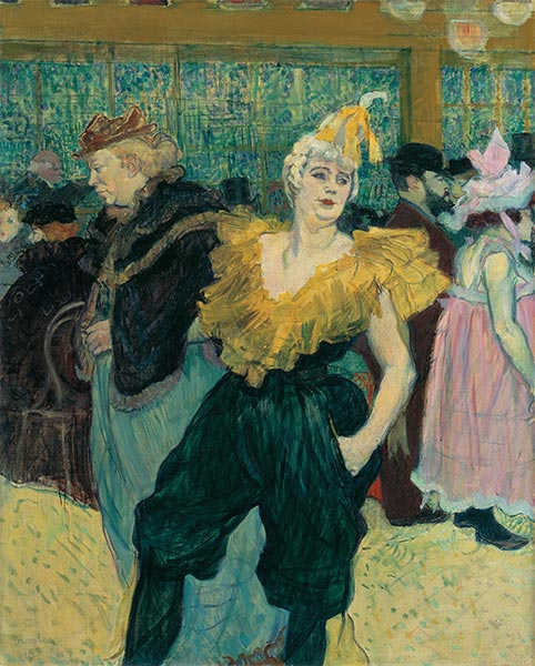 Toulouse-Lautrec | The Clown Cha-U-Kao, 1895 | Giclée Canvas Print