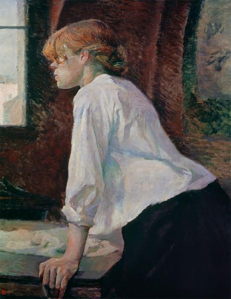 The Laundress, 1884 | Toulouse-Lautrec | Giclée Canvas Print