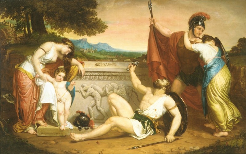Die Löhne des Krieges, 1848 | Henry Peters Gray | Giclée Leinwand-Kunstdruck