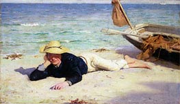 A Hot Summer Day | Tuke | Painting Reproduction