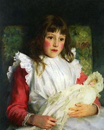 Tuke | Portrait of Molly Dalrymple, 1891 | Giclée Canvas Print