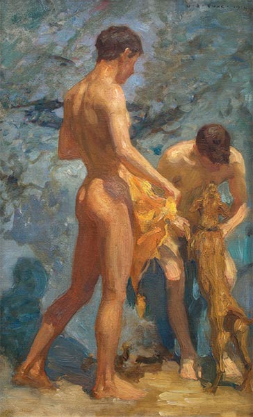 Jungen Bade, 1912 | Tuke