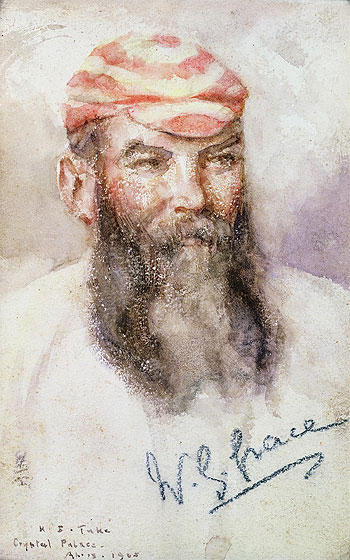 W. G. Grace, 1905 | Tuke | Giclée Paper Art Print