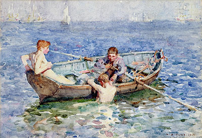 Augustblau, 1915 | Tuke